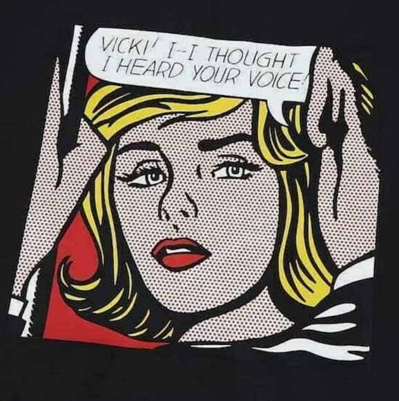 Uniqlo UT ROY LICHTENSTEIN ECO tote bag pop art M - Picture 3 of 5